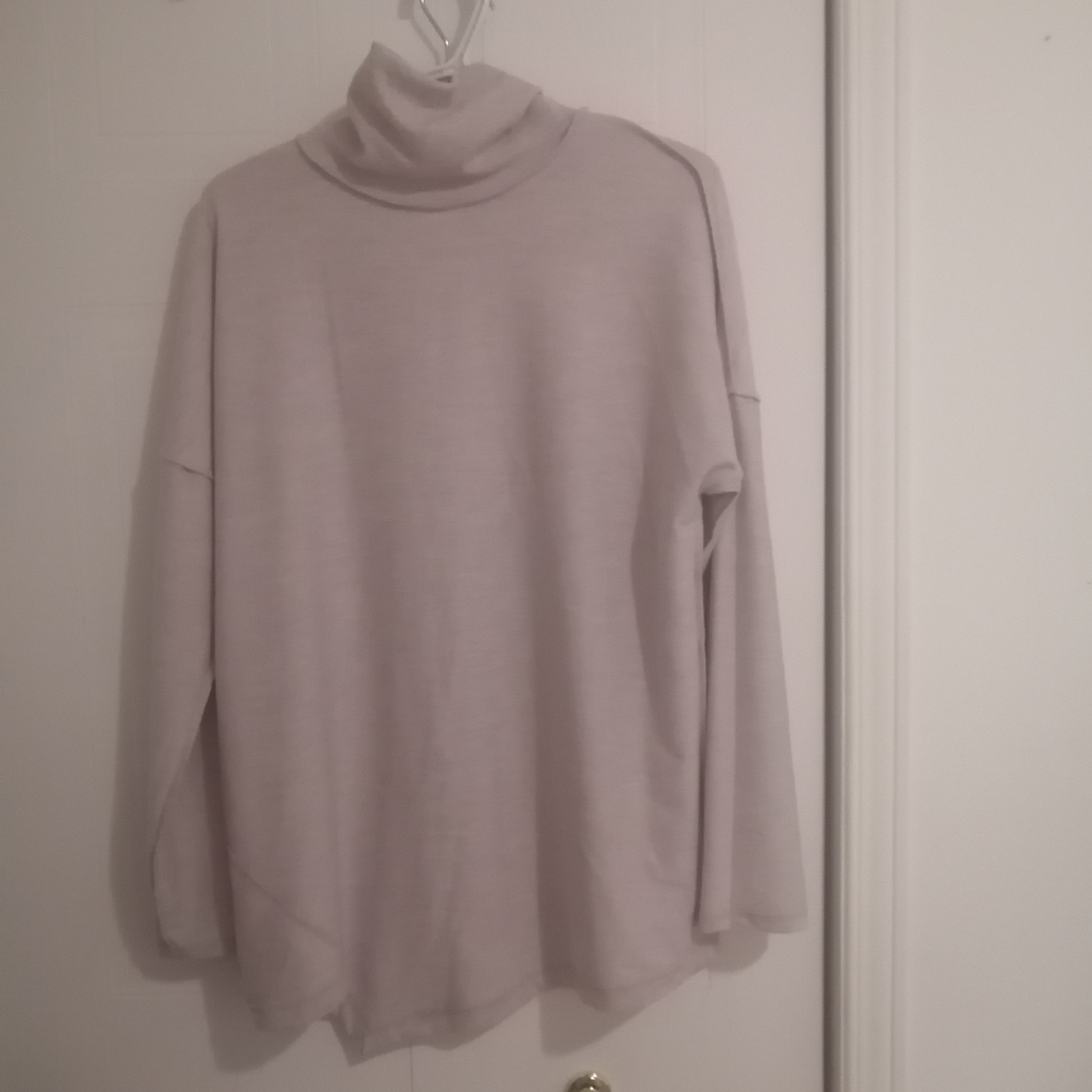 Reitmans Soft Cream Turtleneck Sweater